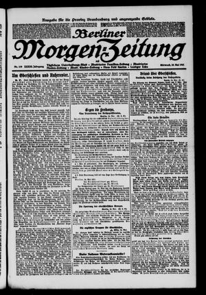 Berliner Morgen-Zeitung on May 25, 1921
