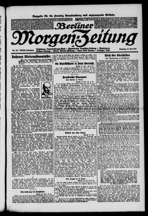 Berliner Morgen-Zeitung on May 31, 1921