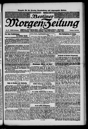 Berliner Morgen-Zeitung vom 08.07.1921