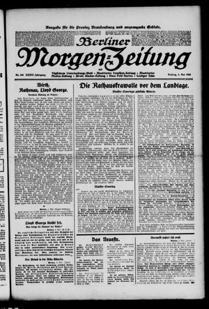 Berliner Morgen-Zeitung vom 05.05.1922