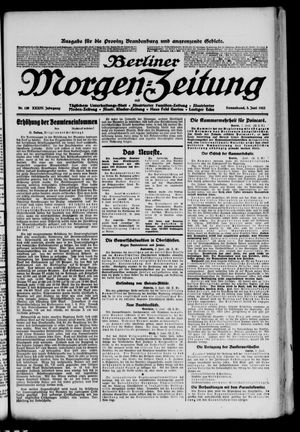 Berliner Morgen-Zeitung vom 03.06.1922