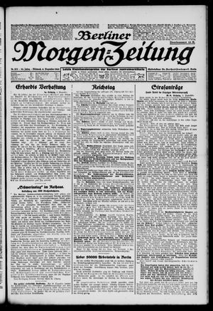 Berliner Morgen-Zeitung vom 06.12.1922
