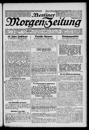 Berliner Morgen-Zeitung vom 07.12.1922