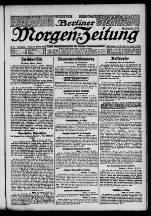 Berliner Morgen-Zeitung on Feb 16, 1923