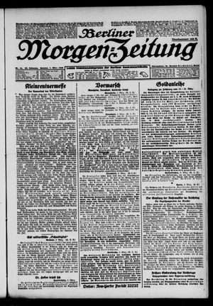 Berliner Morgen-Zeitung vom 04.03.1923