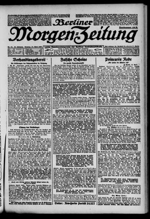 Berliner Morgen-Zeitung vom 17.04.1923