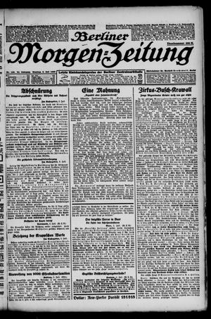 Berliner Morgen-Zeitung vom 03.07.1923