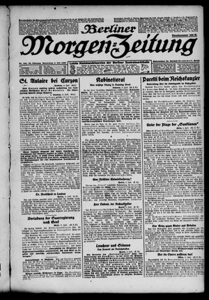 Berliner Morgen-Zeitung vom 05.07.1923