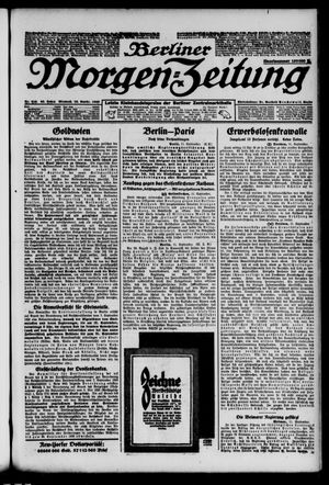 Berliner Morgen-Zeitung vom 12.09.1923