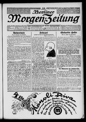 Berliner Morgen-Zeitung vom 17.04.1924