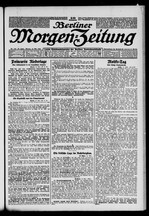 Berliner Morgen-Zeitung vom 12.05.1924