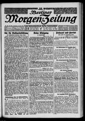 Berliner Morgen-Zeitung vom 24.05.1924