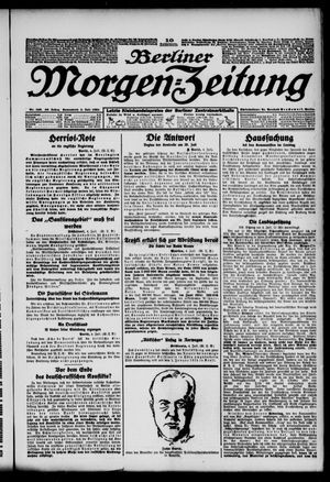Berliner Morgen-Zeitung vom 05.07.1924