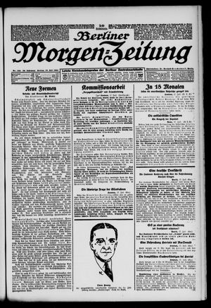 Berliner Morgen-Zeitung vom 18.07.1924
