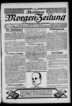 Berliner Morgen-Zeitung vom 22.07.1924