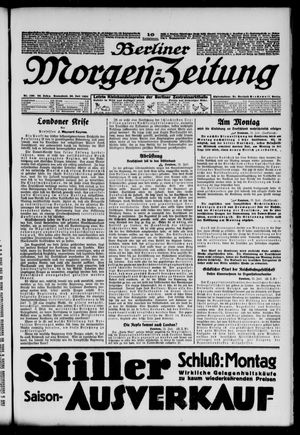 Berliner Morgen-Zeitung vom 26.07.1924