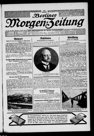 Berliner Morgen-Zeitung vom 08.10.1924