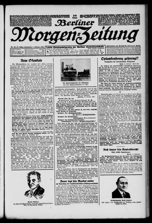 Berliner Morgen-Zeitung on Feb 7, 1925