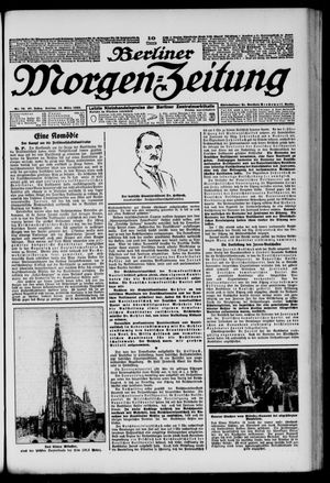 Berliner Morgen-Zeitung vom 13.03.1925