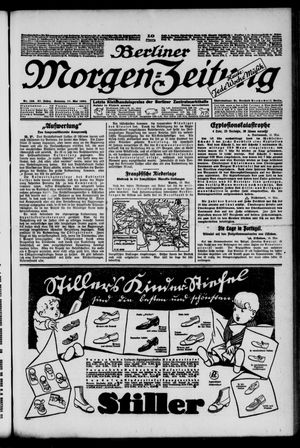 Berliner Morgen-Zeitung vom 17.05.1925