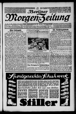 Berliner Morgen-Zeitung vom 20.05.1925