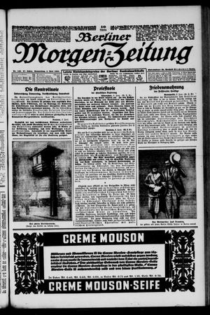 Berliner Morgen-Zeitung vom 04.06.1925