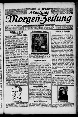 Berliner Morgen-Zeitung vom 12.06.1925