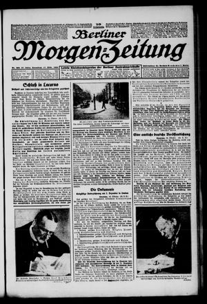 Berliner Morgen-Zeitung vom 17.10.1925