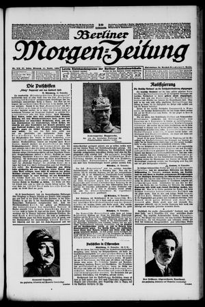 Berliner Morgen-Zeitung vom 11.11.1925