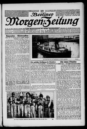 Berliner Morgen-Zeitung vom 23.12.1925