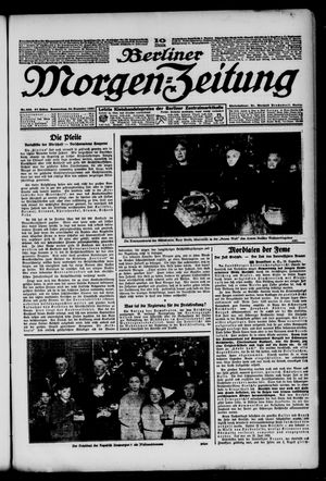 Berliner Morgen-Zeitung vom 24.12.1925