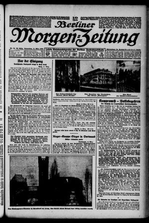 Berliner Morgen-Zeitung vom 11.03.1926