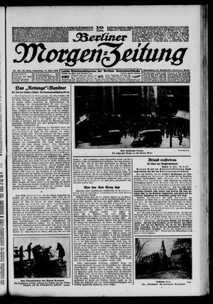 Berliner Morgen-Zeitung on Jun 17, 1926