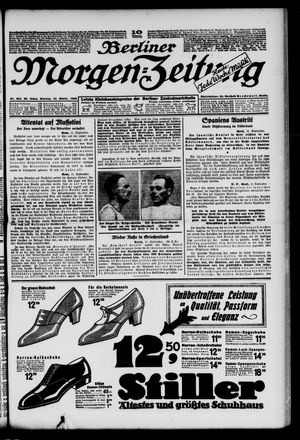 Berliner Morgen-Zeitung vom 12.09.1926