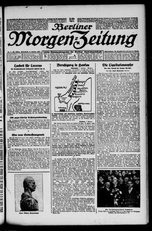 Berliner Morgen-Zeitung vom 08.01.1927