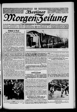 Berliner Morgen-Zeitung vom 24.05.1927