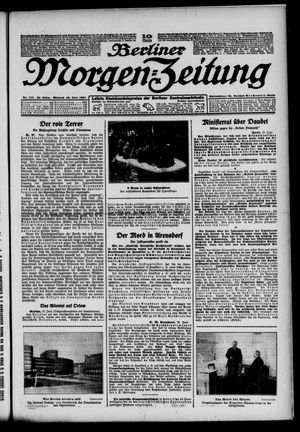 Berliner Morgen-Zeitung vom 29.06.1927