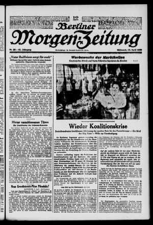 Berliner Morgen-Zeitung vom 10.04.1929