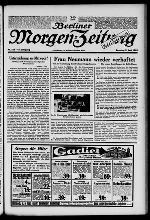 Berliner Morgen-Zeitung vom 02.06.1929