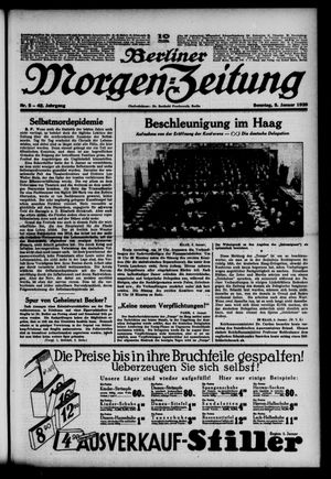 Berliner Morgen-Zeitung on Jan 5, 1930
