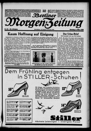 Berliner Morgen-Zeitung on Mar 2, 1930