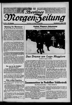 Berliner Morgen-Zeitung on Apr 5, 1930