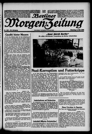 Berliner Morgen-Zeitung vom 06.05.1930