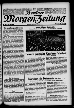 Berliner Morgen-Zeitung vom 03.06.1930