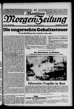 Berliner Morgen-Zeitung vom 07.06.1930