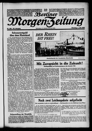 Berliner Morgen-Zeitung vom 01.07.1930