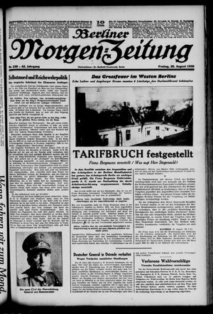 Berliner Morgen-Zeitung vom 29.08.1930
