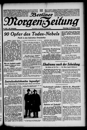 Berliner Morgen-Zeitung vom 09.12.1930