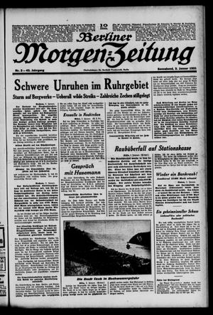 Berliner Morgen-Zeitung on Jan 3, 1931