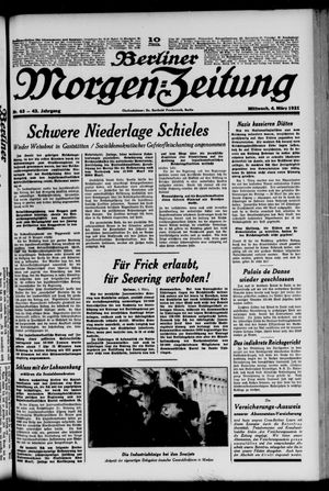 Berliner Morgen-Zeitung vom 04.03.1931